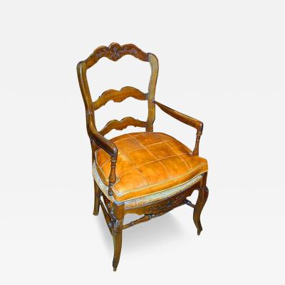 A 19th Century French Louis Philippe Elm Armchair