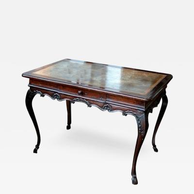 A 19th Century French Louis XIV Fruitwood Writing Table