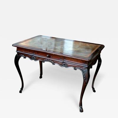 A 19th Century French Louis XIV Fruitwood Writing Table