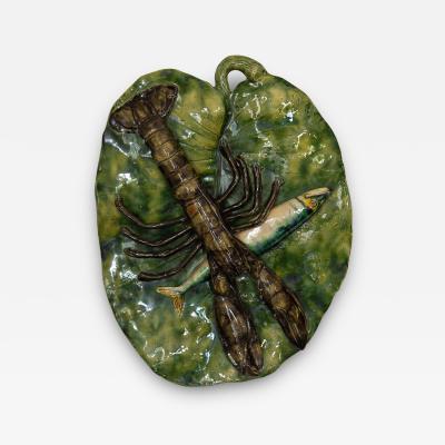 A 19th Century French Palissy Ware Plaque 1889 1891