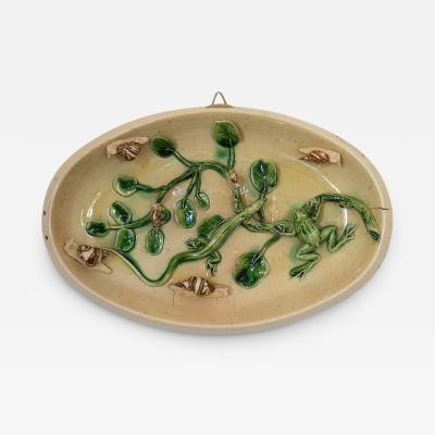 A 19th Century Palissy Ware Dish circa 1880