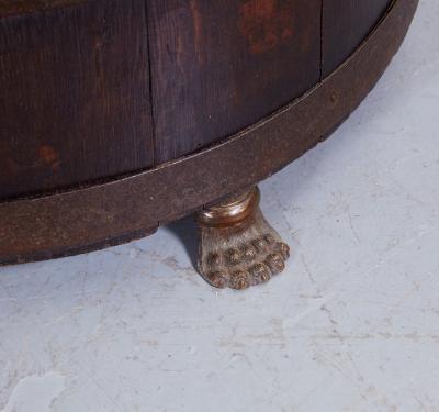A 19th c Clipper Ships Staved Tack Bin