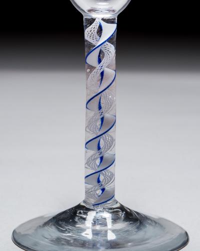 A BLUE WHITE TWIST ALE