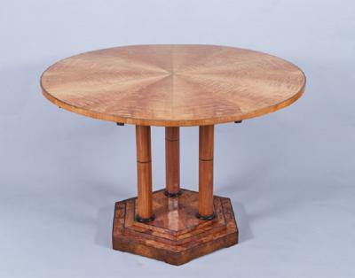 A Biedermeier Pedestal Table