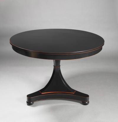 A Biedermeier Pedestal Table