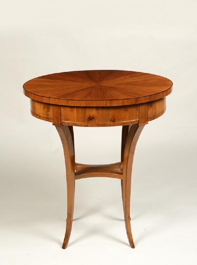 A Biedermeier Single Drawer Occasional Table