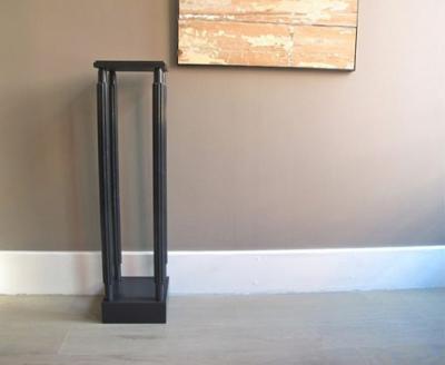 A Black Painted Model Stand Designed by Sir John Soane