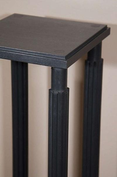 A Black Painted Model Stand Designed by Sir John Soane