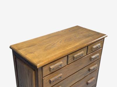 A Brandt Ranch Oak Furniture A Brandt Ranch Oak Oak Chest of Drawers USA 1950s