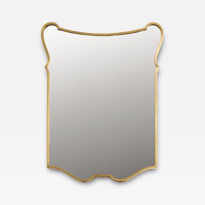 A Brass Shield Mirror