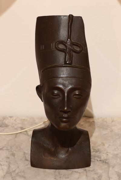 A Bronze Bust of Cleopatra circa 1950
