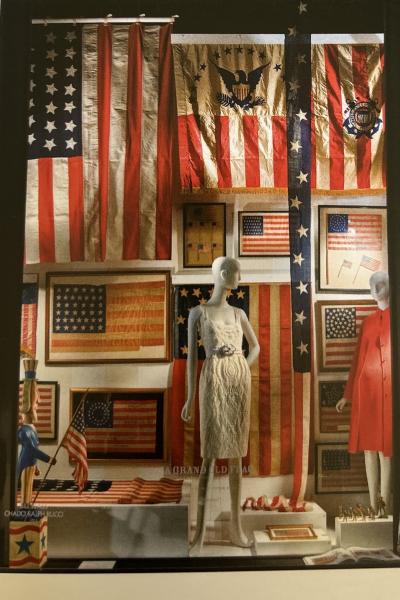 A CARVED AND PAINTED FIGURE OF UNCLE SAM CIRCA 1876