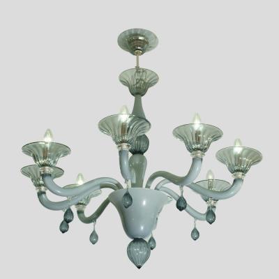 A CLASSIC VENETIAN EIGHT ARMS CHANDELIER