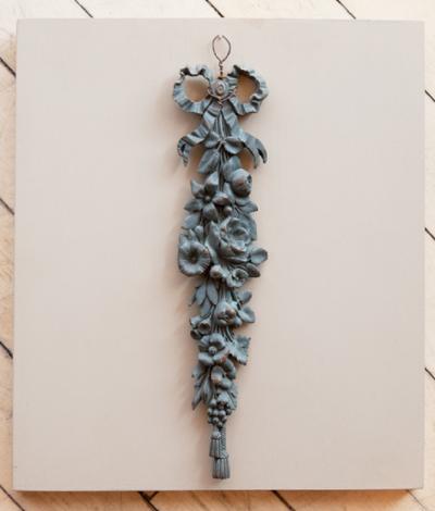 A COLLECTION OF SEVEN BRONZE MASTERS MOUNTED ON PAINTED WOODEN BLOCKS