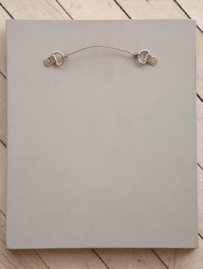 A COLLECTION OF SEVEN BRONZE MASTERS MOUNTED ON PAINTED WOODEN BLOCKS