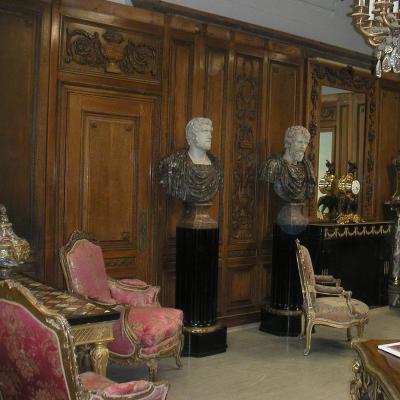 A Carved Oak Panelled Room