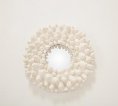 A Carved Plaster Mirror