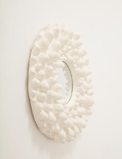 A Carved Plaster Mirror