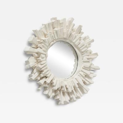 A Carved Plaster Mirror