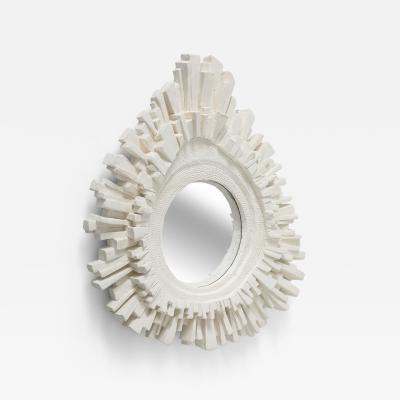 A Carved Plaster Mirror