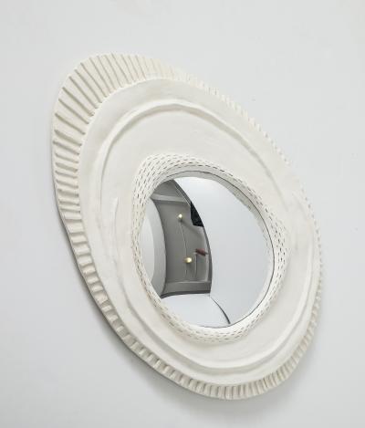 A Carved Plaster Mirror