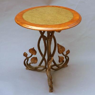A Cast Iron English Side Table