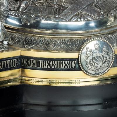 A Centrepiece Presented to Thomas Fairbairn