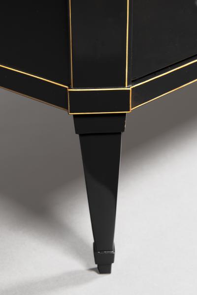 A Chic and Stylish Neoclassical Ebonized Commode