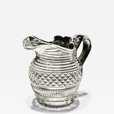 A DIAMOND STEP CUT REGENCY JUG