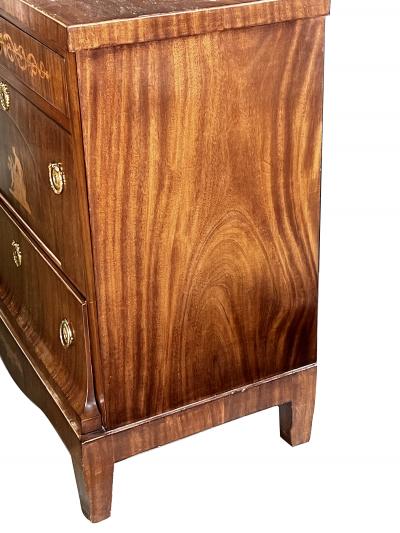 A Danish Biedermeier Mahogany Chest of Drawers