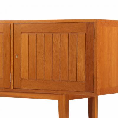 A Danish Oak Cabinet Sideboard C 1950 