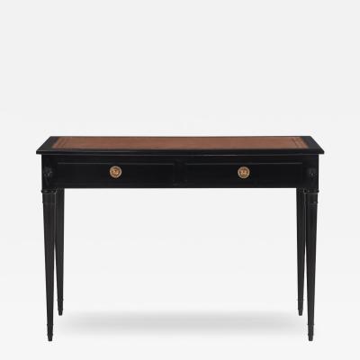 A Directoire style ebonized mahogany writing desk C 1925 