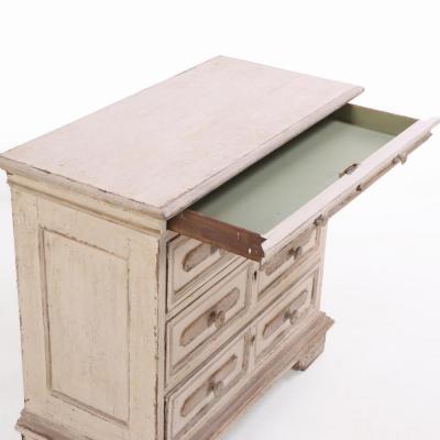 A Dutch painted commode 18th C 