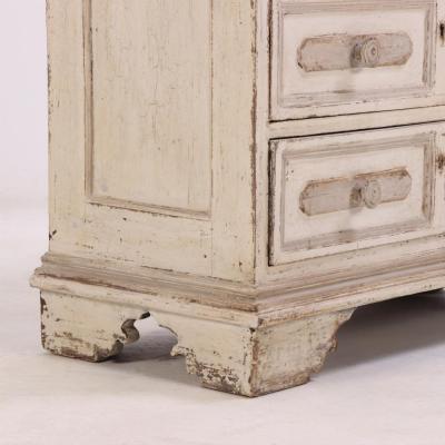 A Dutch painted commode 18th C 