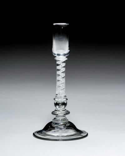 A FINE COMPOSITE STEM TAPERSTICK