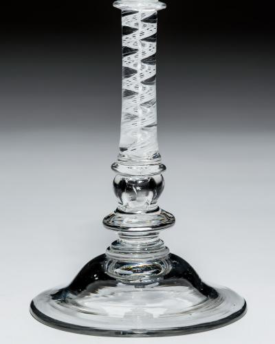 A FINE COMPOSITE STEM TAPERSTICK