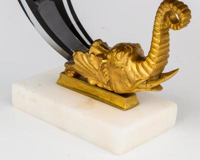 A FINE PAIR OF EARLY VICTORIAN AMETHYST CORNUCOPIA CANDLESTICKS