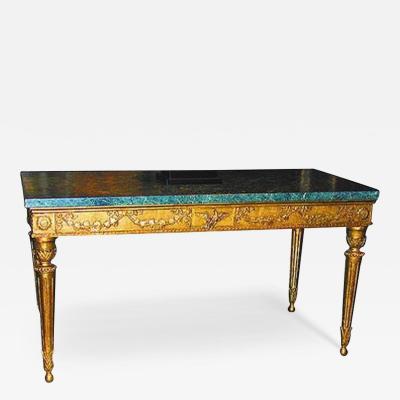 A Fine 18th Century Venetian Louis XVI Giltwood Console