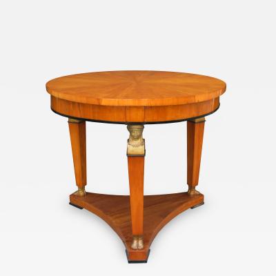 A Fine Biedermeier Center Table