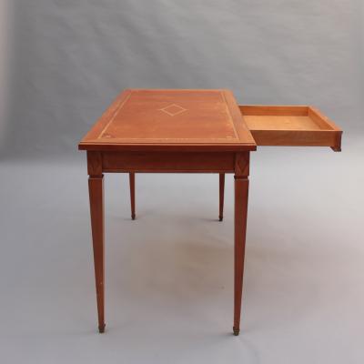 A Fine French 1940s Louis XVI Style Cherrywood Desk