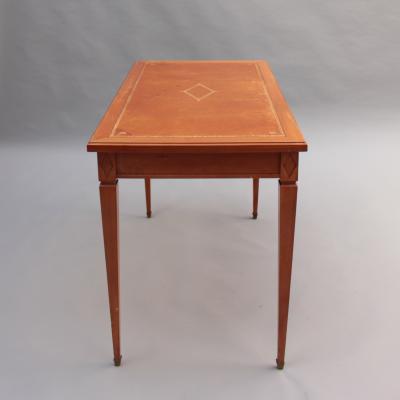 A Fine French 1940s Louis XVI Style Cherrywood Desk