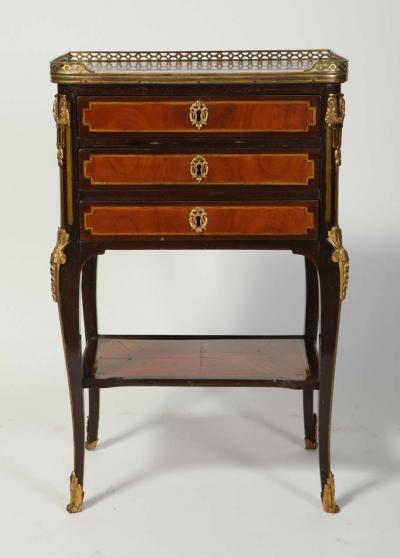 A Fine French Giltbronze Mounted Table A Ecrire