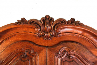 A Fine French Louis XV period Walnut Bordelais Armoire