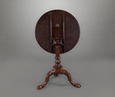 A Fine George II Mahogany Tripod Table