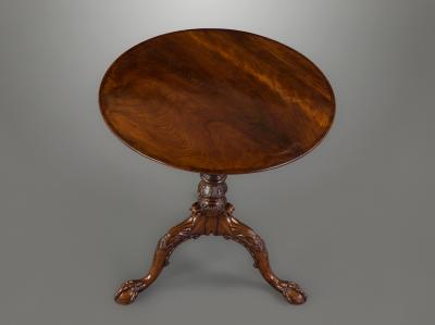 A Fine George II Mahogany Tripod Table