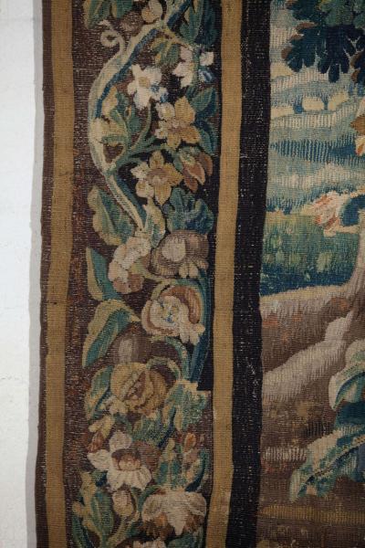 A Fine Louis XIV Verdure Tapestry Aubousson