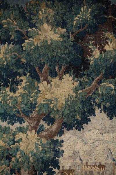 A Fine Louis XIV Verdure Tapestry Aubousson