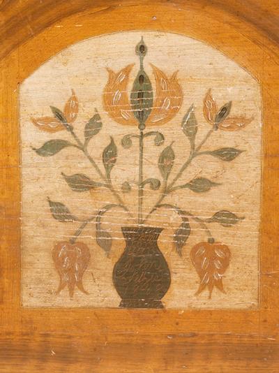 A Fine Painted Dower Chest