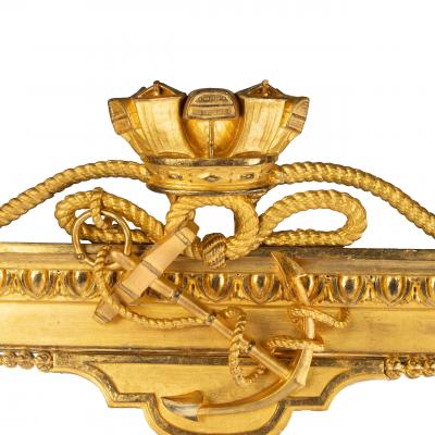 A Fine Pair of Giltwood Overmantel Mirrors Supplied by G Wendover and Co 