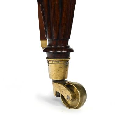 A Fine Rosewood Berg re Armchair Firmly Attributed to Gillows c 1830